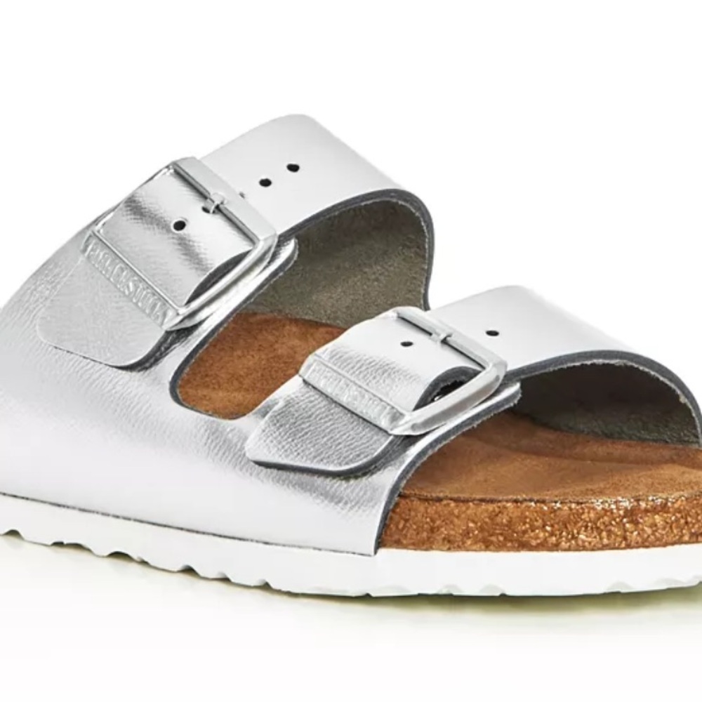 Birkenstock Arizona Soft Footbed Slide Sandals Size 39